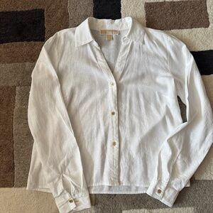 Michael Kors Linen Blend Shirt